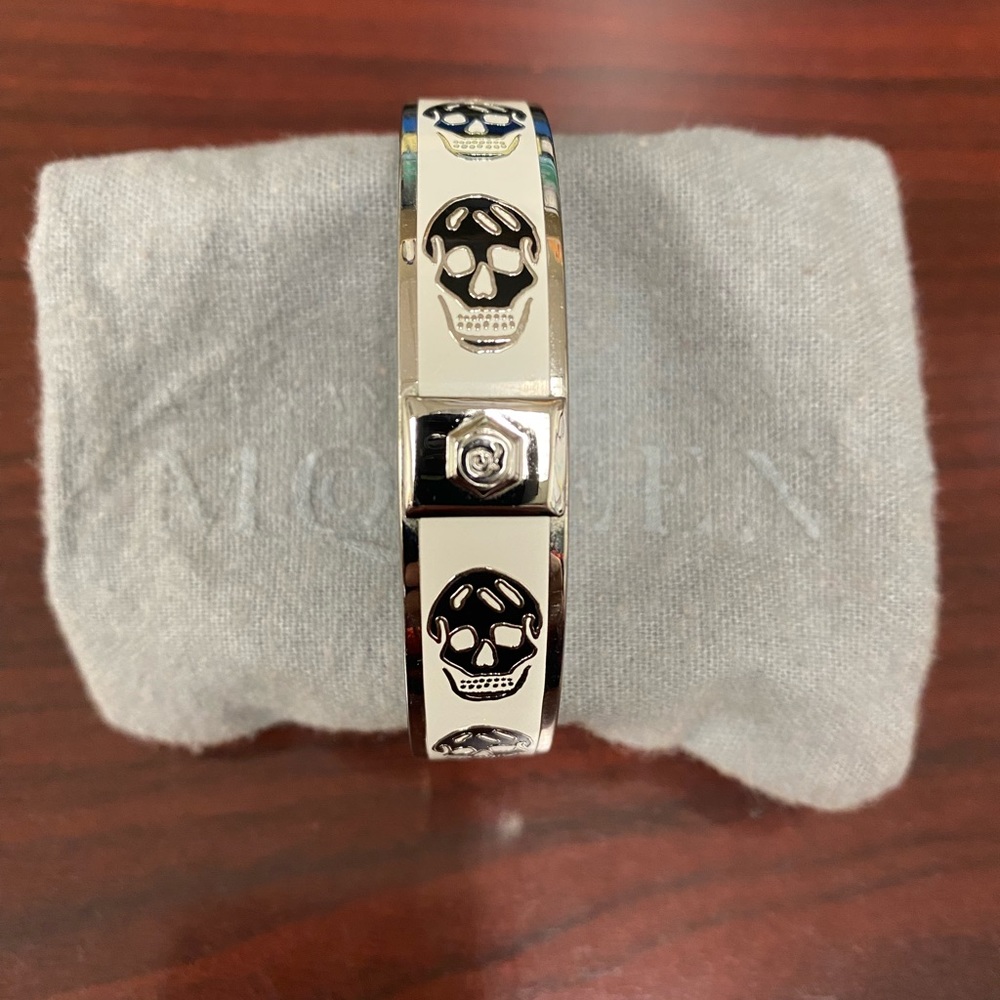 Alexander McQueen skull bangle